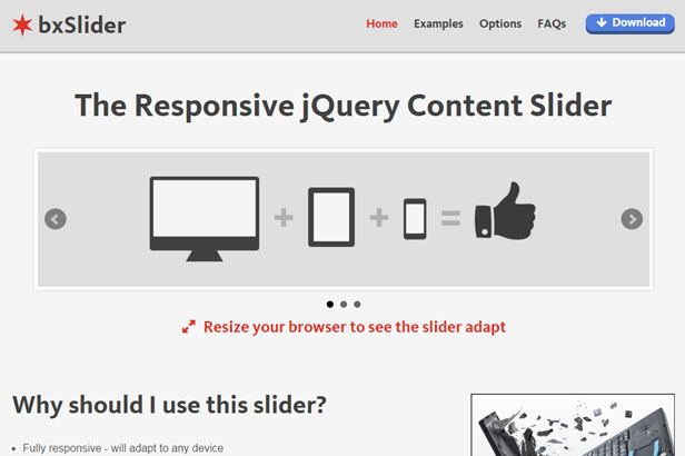 Jquery Bxslider Jsオプション Kurubusi Net